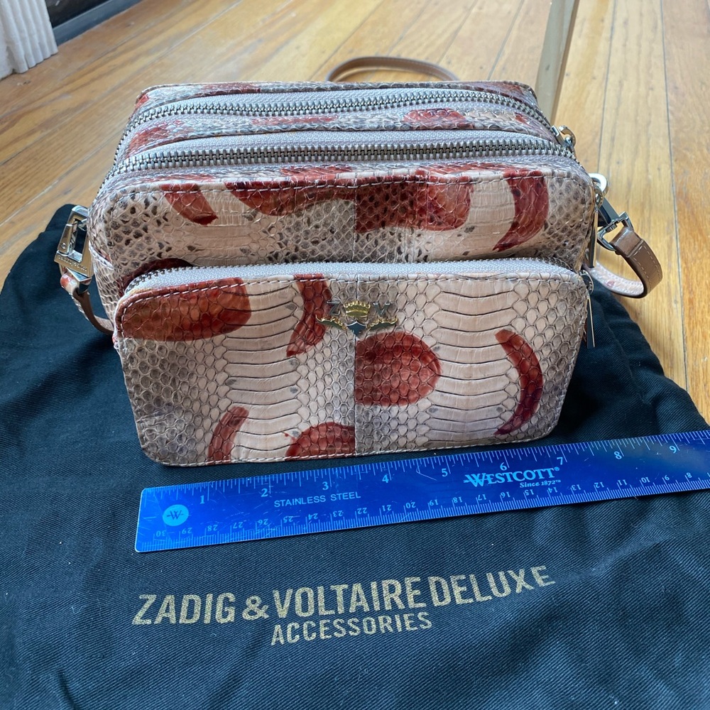 Zadie & Voltaire Python Camera Bag - image 2
